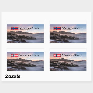 Norway Seascape Sticker