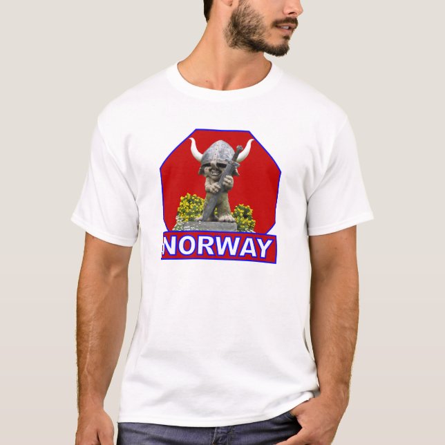 Norway shirt - choose style & colour (Front)