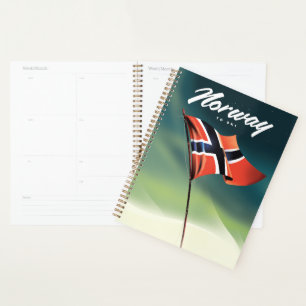 Norway Ski poster Planner
