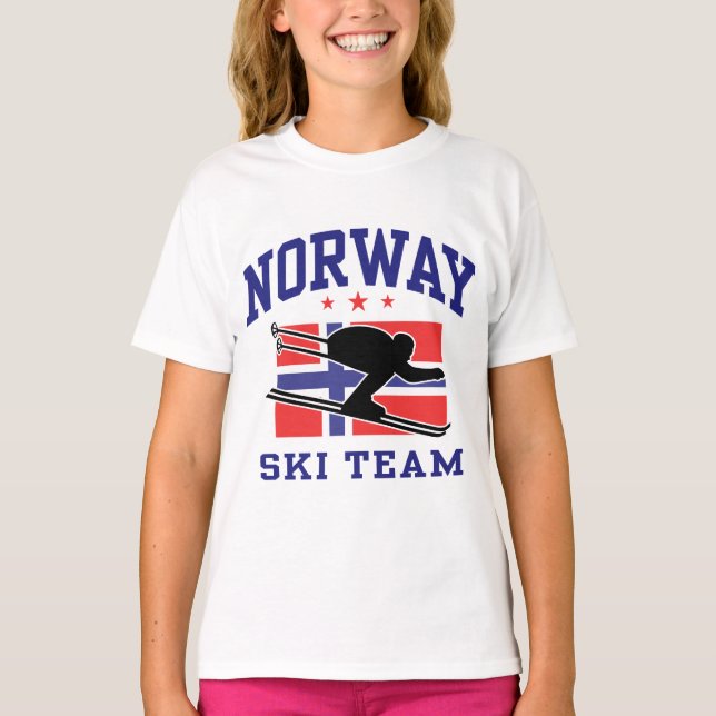 Norway Ski Team T-Shirt (Front)