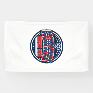 Norway Soccer 2026 Soccer Bold Country Typography Banner