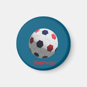 Norway soccer magnet