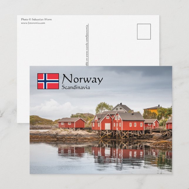 Norway Souvenir Postcard (Front/Back)