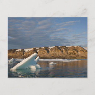 Norway, Svalbard, Spitsbergen Island, Setting Postcard