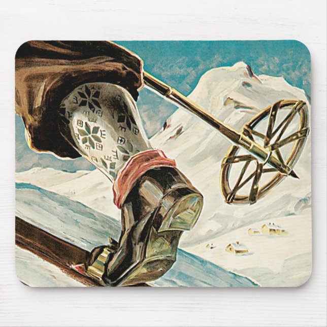 Norway ~ The Home of Skiing Mouse Pad (Front)