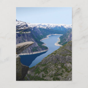 Norway - Trolltunga Postcard