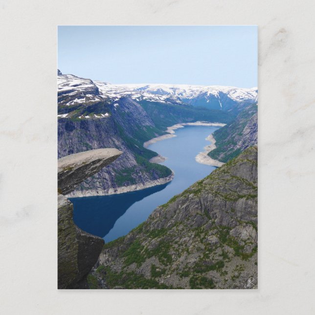 Norway - Trolltunga Postcard (Front)