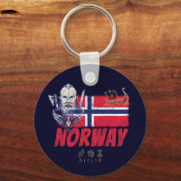 Norway Viking Vintage Flag And Ship Souvenir