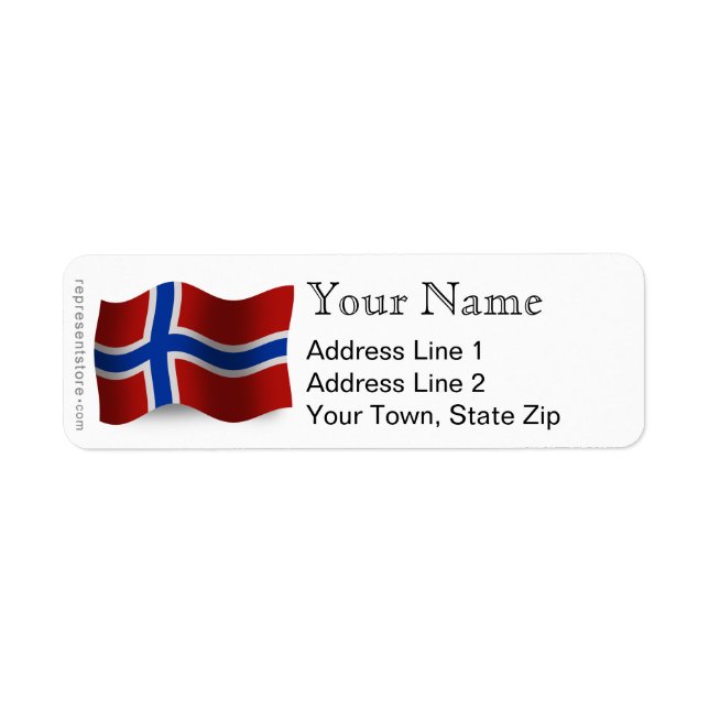 Norway Waving Flag (Front)