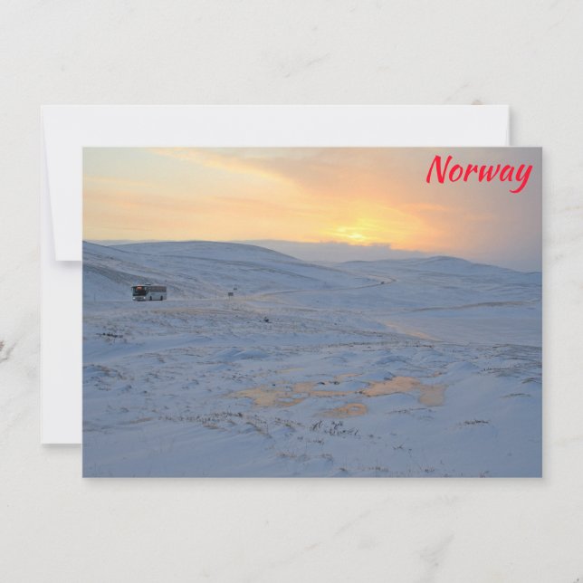 Norway winter Card (Front)