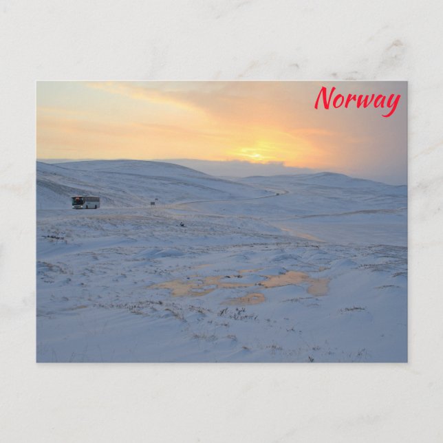 Norway winter postcard (Front)