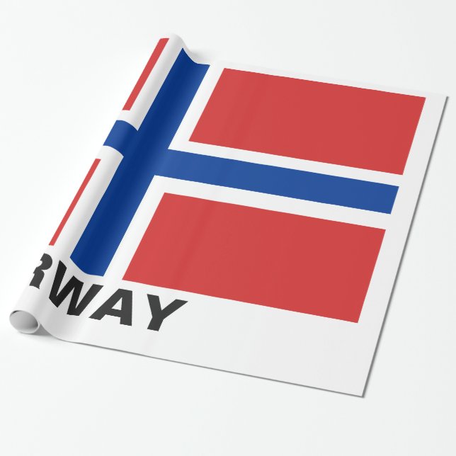 Norway Wrapping Paper (Unrolled)