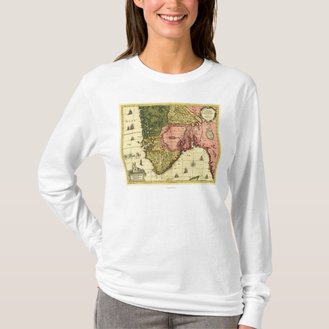 NorwayPanoramic MapNorway T-Shirt (Front)