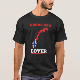 Norwegen Flagge Norwegen Lover - Norwegen Premium T-Shirt