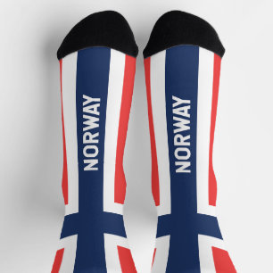 Norwegen Flagge Skandinavien Socks
