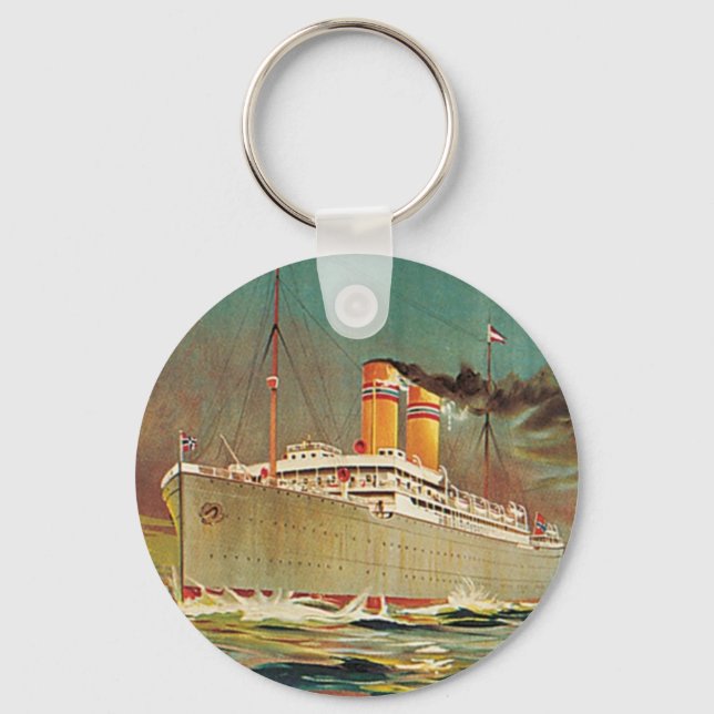 Norwegian American Line Keychain (Front)