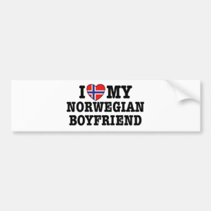 Norwegian Boyfriend Bumper Sticker