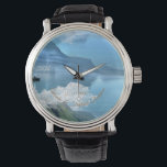 Norwegian Celebrations Watch<br><div class="desc">A Norwegian landscape from Skolden,  with its stunning scenery,  rugged terrain,  and dramatic fjords,  featuring a cruise ship amidst the clouds for a wedding momentum</div>