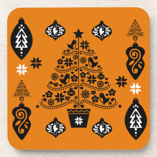 Norwegian Christmas Home Decor Coaster