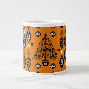 Norwegian Christmas Home Decor Large Coffee Mug