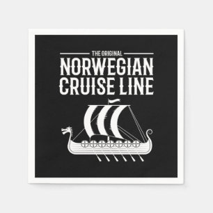 Norwegian Cruise Line Vikings Nordic Napkin