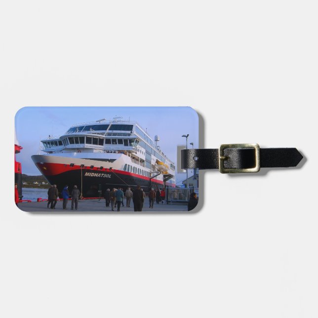 Norwegian cruise ship luggage tag (Front Horizontal)