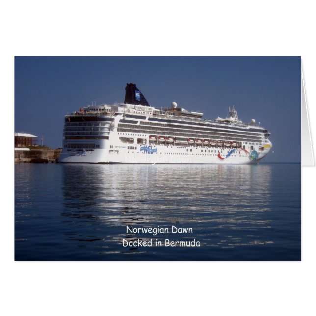 Norwegian Dawn in Bermuda (Front Horizontal)