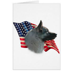 Norwegian Elkhound Flag
