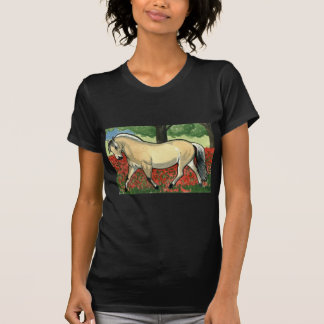 Norwegian Fjord HORSE ART T-Shirt
