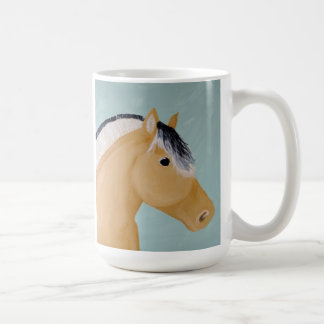 Norwegian Fjord Horse Artwork on Mug