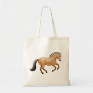 Norwegian Fjord Horse Tote Bag