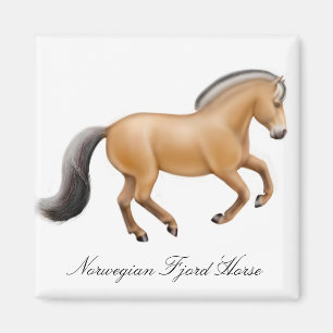Norwegian Fjord Magnet