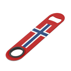 Norwegian flag bar key