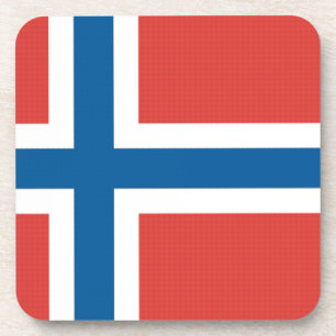 Norwegian Flag Coaster