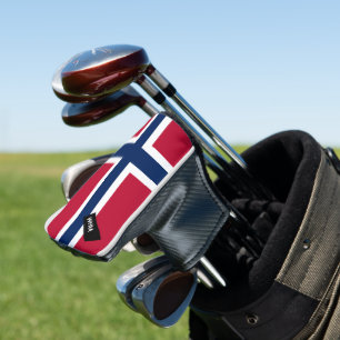 Norwegian Flag - Custom Golf Putter Head Cover