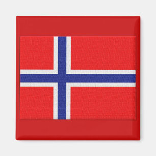 Norwegian Flag Magnet