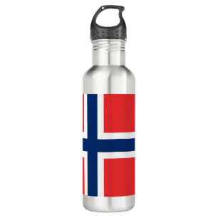 Norwegian Flag (Norway) 710 Ml Water Bottle