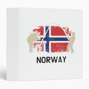 Norwegian Flag Norway Flag Binder
