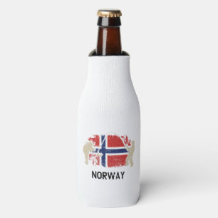 Norwegian Flag Norway Flag Bottle Cooler