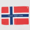 Norwegian flag of Norway custom golfing gift