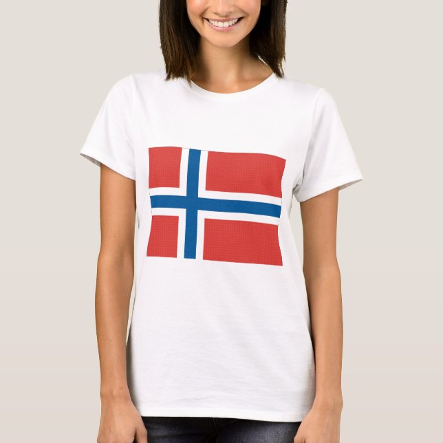 Norwegian Flag T-Shirt (Front)