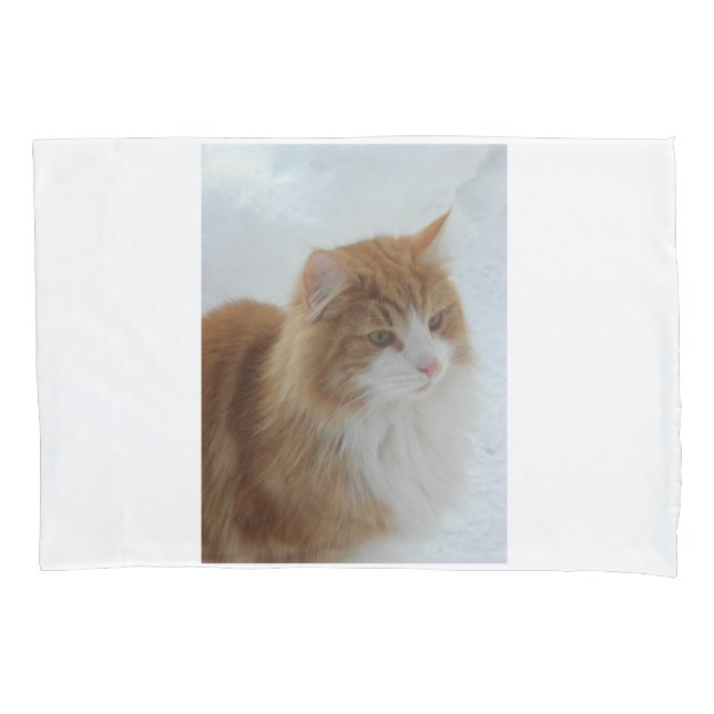 Norwegian_Forest_Cat Pillowcase (Front)