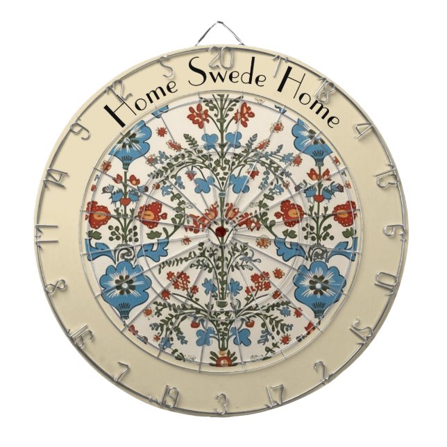 Norwegian Garden, custom Dartboard (Front)
