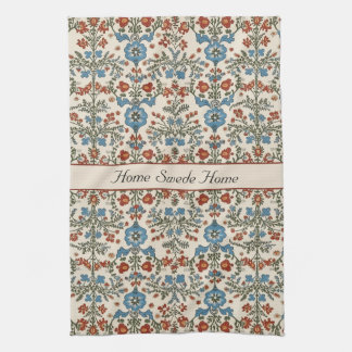 Norwegian Garden, custom Kitchen Towel