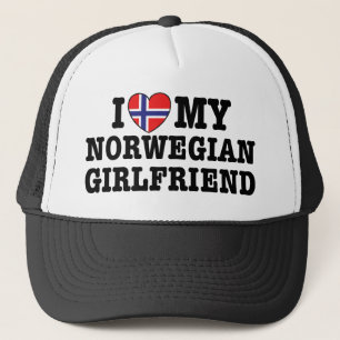 Norwegian Girlfriend Trucker Hat