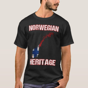 Norwegian Heritage Norge Norway Norsk Norwegian T-Shirt