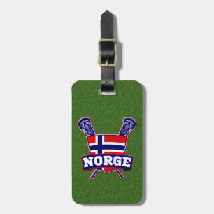 Norwegian Lacrosse Luggage Tag Template