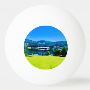 norwegian landscape ping pong ball