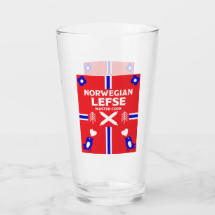Norwegian Lefse Flatbread Apron Glass