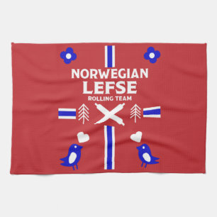 Norwegian Lefse Flatbread    Kitchen Towel